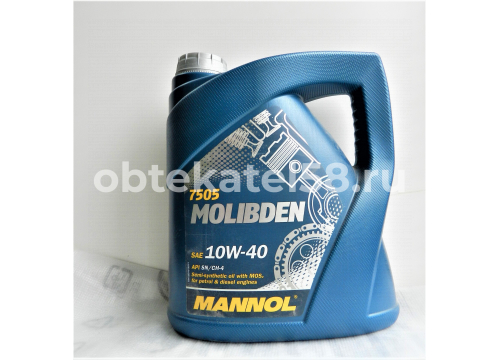Масло MANNOL MOS Benzin 10w40 п/с 4л 75054