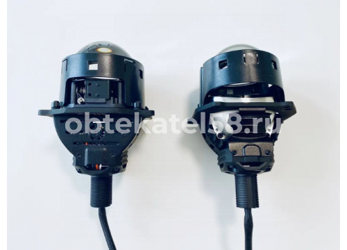 Светодиодный линзованный модуль H4/H7//9005/9006 24v 6000K ближний 62W дальний 66W LEDMH K7