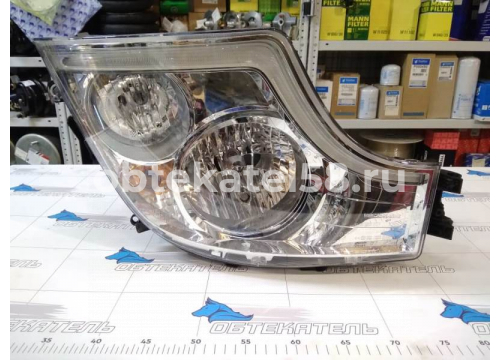 Фара MERCEDES Actros MP4/5 2011-> мех. рег. с ДХО(LED)/правая 9618205139 Depo 44011BSRLDE