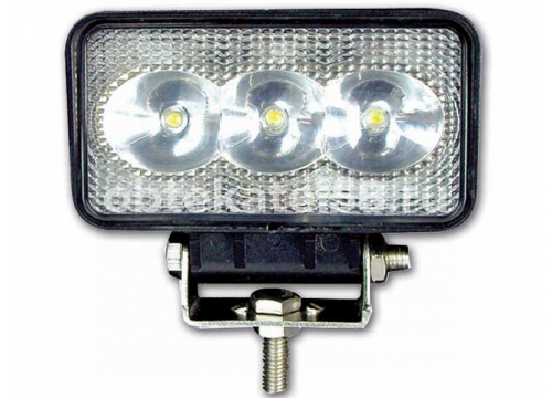 Дополнительная LED фара 3CHIPS, 9W, 720LM, 10-30V, 6000K WHITE (64х53х114) MK1010-9W