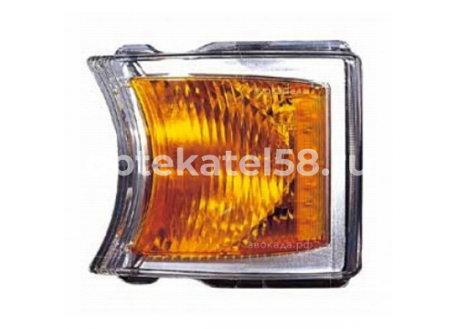 Указатель поворота SCANIA P/G/R 2008-> LED/RH/LH/серый/без ходового/без патрона HANLIN SY-SL3003