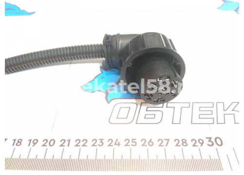 Разъем с проводом ASS-2 ответная часть 7-контактный 20см г-образный schmitz ТАС-680091 (11)