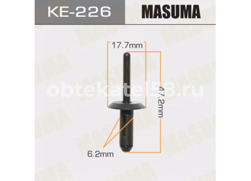 Клипса клепка GM он 20433026 MASUMA KE-226