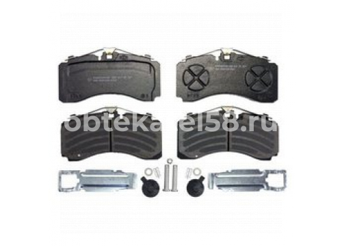 Комплект дисковых колодок 215x107x32мм Knorr ST7-430/Schmitz 29318/29319 Knorr K108020K50