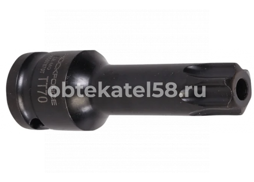 Головка ударная TORX 1/2"DR TH70 с отверстием ROCKFORCE RF24607870T