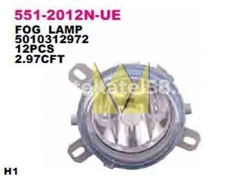 Фара противотуманная Renault Magnum Л=П (02-) 5010312972 Depo 551-2012N-UE
