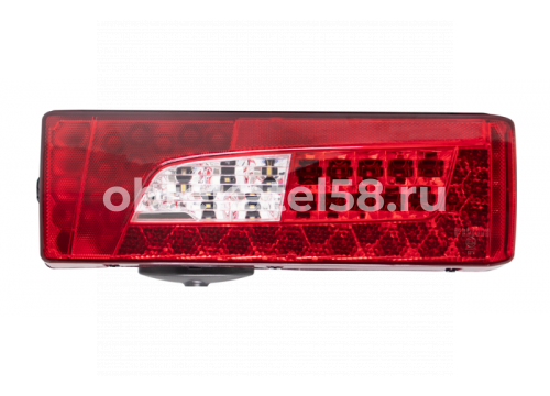Фонарь задний SCANIA 6 NG 2017-> LED правый с сигналом заднего хода он 2380954 HANLIN SY-SL3026 R