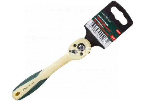 Трещотка 1/4"DR RockForce 72зуба/пластиковая рукоять RF-802227