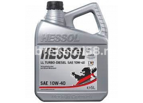 Масло Hessol Longlife Super Turbo-Diesel SAE 10W40 SL/CF, п/с, 5л 001119 