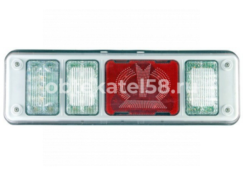 Фонарь задний KRONE RH(правый) 5 фишек(EasyConn 7pin+4x2pin)/LED/+лого ТАС U029-602R