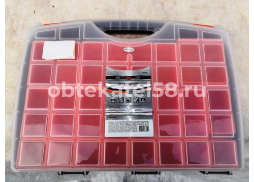 Органайзер с контейнерами 425 х 330 х 60 мм, пластик, Россия // Stels 90725