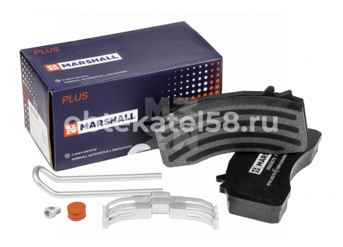 Комплект дисковых колодок 218х108х30мм Wabco Maxx 22 он 29279 MARSHALL (PLUS) M2629279-P