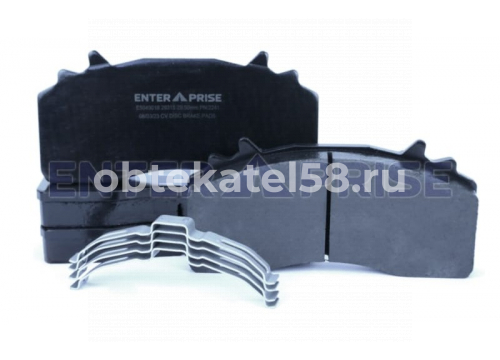 Комплект дисковых колодок 220х104х30мм WABCO MAXX-22L MB MP3/MP4 29315/29345 ENTERPRISE Or E5049018