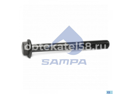 Болт M10X1,5X89,5 выпускного коллектора VOLVO/SCANIA 21344787 Sampa 048.042 