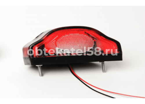 Подсветка номера LED красная Interplast IN2332R