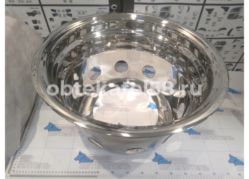 Колпак колеса R22,5" 2шт/нержавейка/70225RN-300-6/задний/КАСТРЮЛЯ