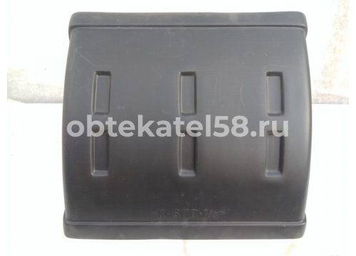 Крыло К-670 1/3 ПЕТРОПЛАСТ круглое/гладкое