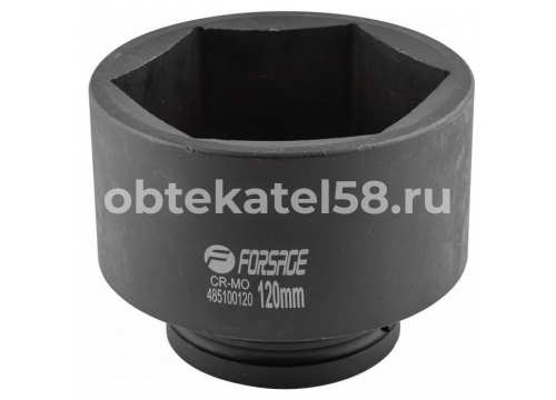 Головка 1"DR 120мм 6-гранная/ударная/глубокая/L=120мм ROCKFORCE RF-485100120