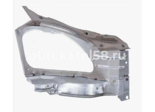 Панель под фару ГАЗель 3302 правая в сборе металл (Ресталинг) OEM 3302-8401532 GAZ