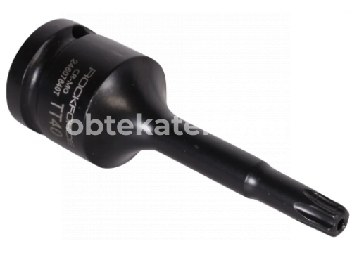 Головка ударная TORX 1/2"DR TH40 с отверстием ROCKFORCE RF-24607840T