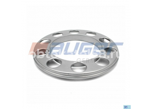 Колпак колеса R22,5" 1шт/краска/передний/ступичный/серый AUGER 96167