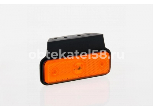 габаритный светодиодный фонарь FT-4 Z +K led желтый с кронштейном