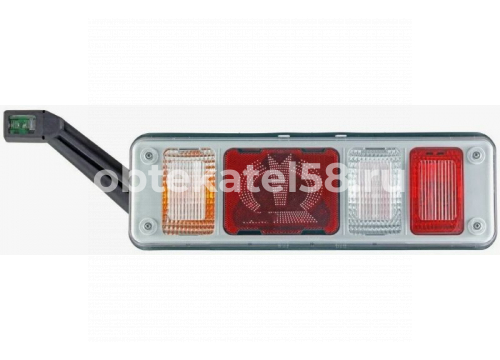 Фонарь задний KRONE LH(левый) 5 фишек(EasyConn 7pin+4x2pin)/с LED/+лого/+рог ТАС U029-505L