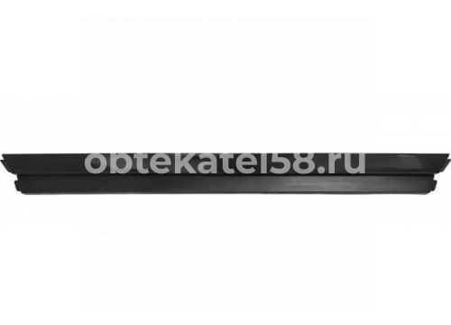 Спойлер бампера VOLVO FH16 4v 2013-> центр с резинкой/черная TANGDE TV06.C144001