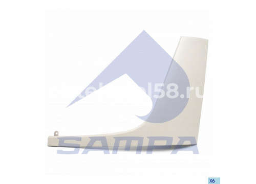 Панель под фарой MERCEDES Actros MP4 STREAM/BIG/GIGA SPACE левая SAMPA 1810 0747