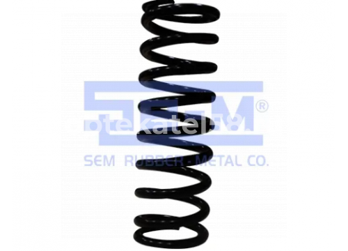 Пружина амортизатора кабины Volvo FH/FM/FMX/NH переднего 21634891 SEM Lastik 15822