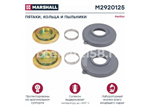 Ремкомплект суппорта MERITOR Elsa 2 (пятаки и пыльники) MARSHALL M2920125