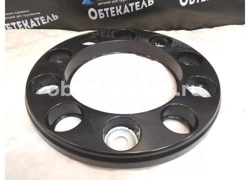 Колпак колеса R22,5" 1шт/пластик/передний/ступичный/черный/ободок