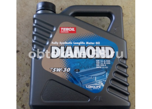 Масло синтетическое TEBOIL DIAMOND 5W30 (4 л) FIN 19014