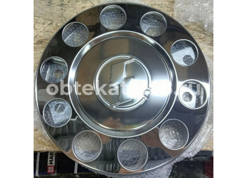 Колпак колеса R22,5" 2шт/нержавейка/TRF71225SH/передний/ступичный/SHACMAN