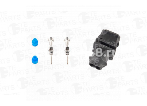 Разъём 2-х контактный MERCEDES/SCANIA топливного насоса(ПАПА) (ответная 7810026) TE PARTS 7810027