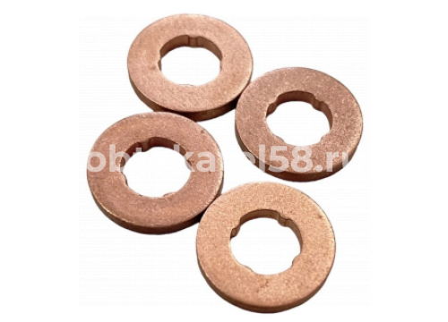 Шайба форсунки уплотнительная 7,3x16x2мм DAF он 1851188 BOSCH F00VC17504