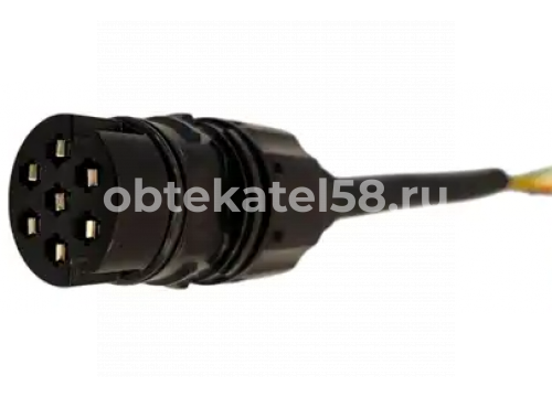 Разъём 7-pin фонаря KRONE ответный Easyconn Di=28mm ТЕХАВТОСВЕТ ТАС680050
