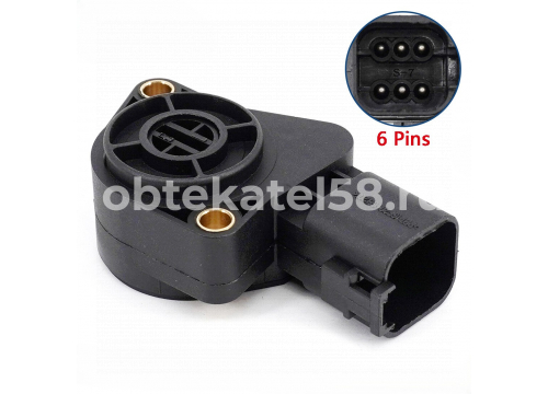 Датчик положения педали газа VOLVO 6-pin он 3948425 Startec INF.14.005