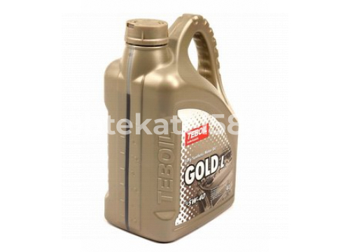 Масло синтетическое TEBOIL GOLD L 5W40 (4 л) 3475041