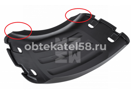 Крыло заднее DAF XF105 верхнее БЕЗ РЕЗИНОК/СРЕЗ он 1875552 MARSHALL M3010924