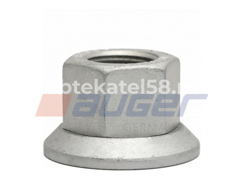 Гайка крепления колеса H=25; М18х1.5/SW27 Газель/MAN/VOLVO/BPW/IVECO AUGER 65565