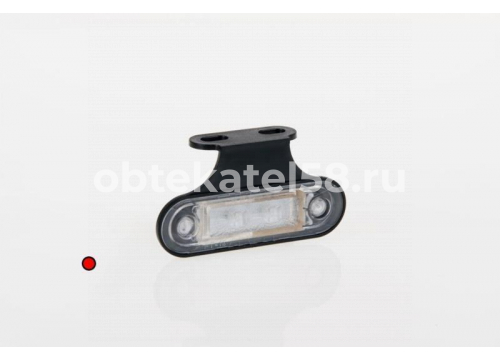 габаритный светодиодный фонарь FT-15 C+K LED красный с кронштейном