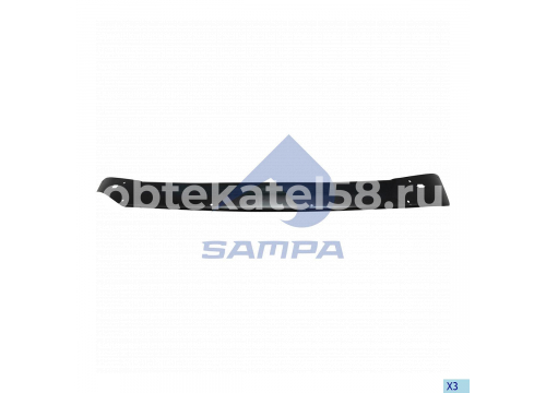 Козырек солнцезащитный MERCEDES Actros MP4 с отверстиями под габариты он 9608113010 SAMPA 1810 0935