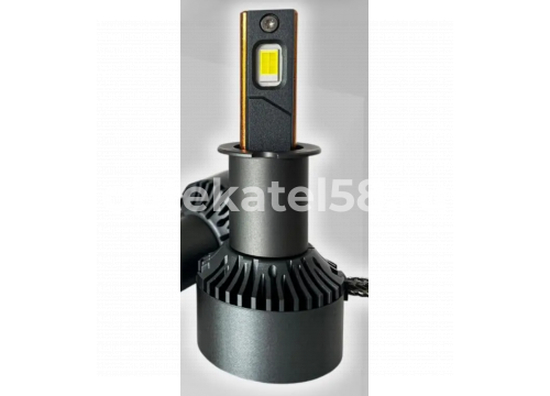 Светодиод H3 10-60v/50w/5500LM/чип 7040/с вентилятором LEDMH P1-H3