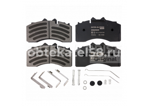 Комплект дисковых колодок 210,8х114,5х30мм TSB 4309 ->200000км 29228 ENTERPRISE ORIGINAL ER5029228