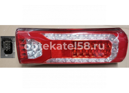 Фонарь задний MERCEDES ACTROS MP3/MP4 LED RH(правый)/фишка сбоку HANLIN SYBL7025R