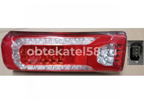 Фонарь задний MERCEDES ACTROS MP3/MP4 LED LH(левый)/фишка сбоку TANGDE TD02-50-056CL