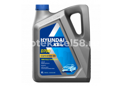 Масло моторное HYUNDAI XTeer Diesel Ultra C3 5W30 6л синтетическое 1061224