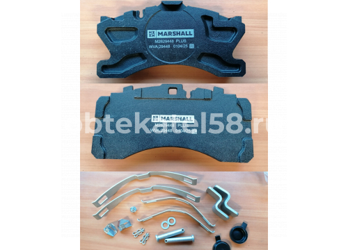 Комплект дисковых колодок KNORR NEXTT SyT7001 (SCHMITZ MAT7600 2023->) MARSHALL (PLUS) M2629448-P