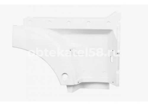 Man TGA XL/XXL подножка с крылом правая белая он 81615100400 EXOVO 21174E